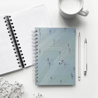 Бизнес-тетрадь А5,120л,клетка, спираль,тв.обл,Be Smart,Soul,N3686