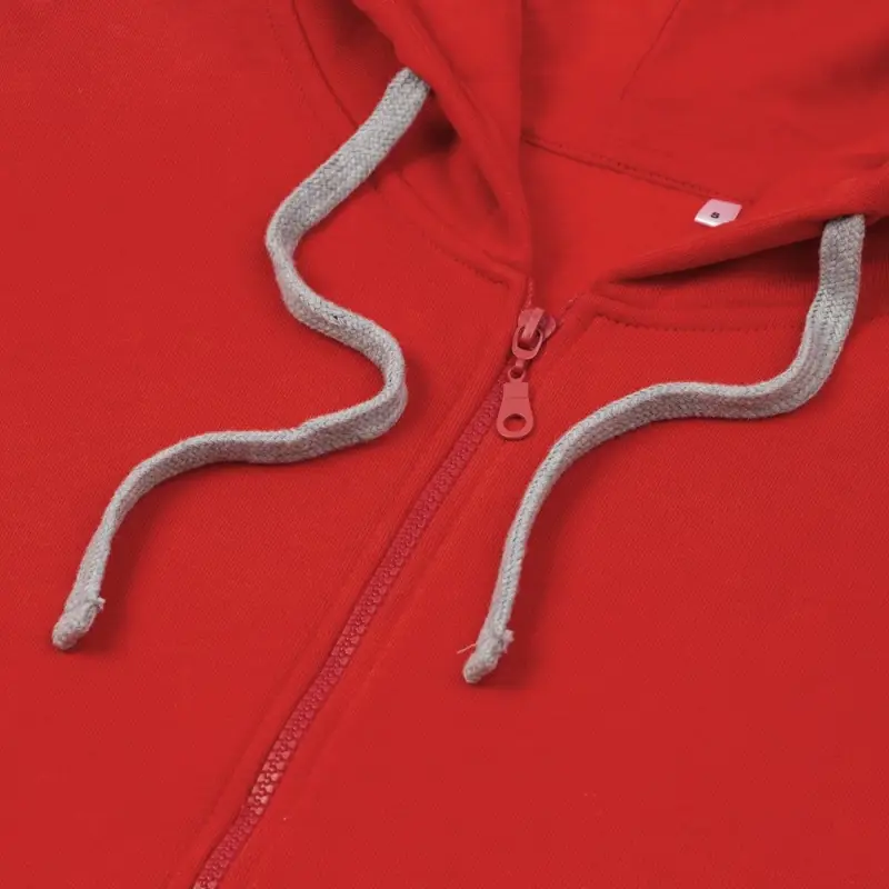 Толстовка на молнии с капюшоном Unit Siverga Heavy красная, размер S Толстовка на молнии с капюшоном Unit Siverga Heavy красная, размер S