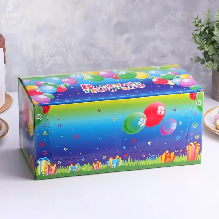 Свечи для торта цифры &laquo;С Днём Рождения&raquo;, 10.2 см, в шоу-боксе, 50 штук