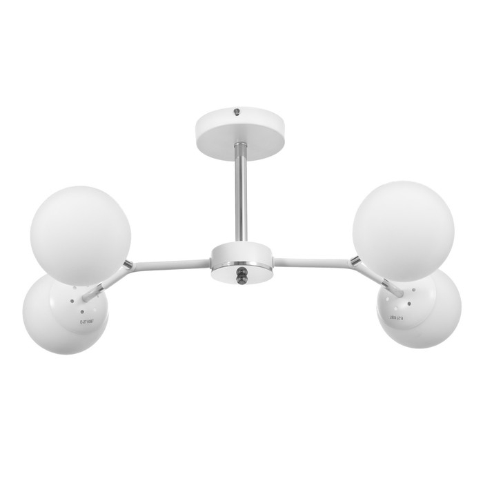Люстра ГАЛЛОП Люстра ГАЛЛОП "Молекула" 4х60Вт Е27 белый
