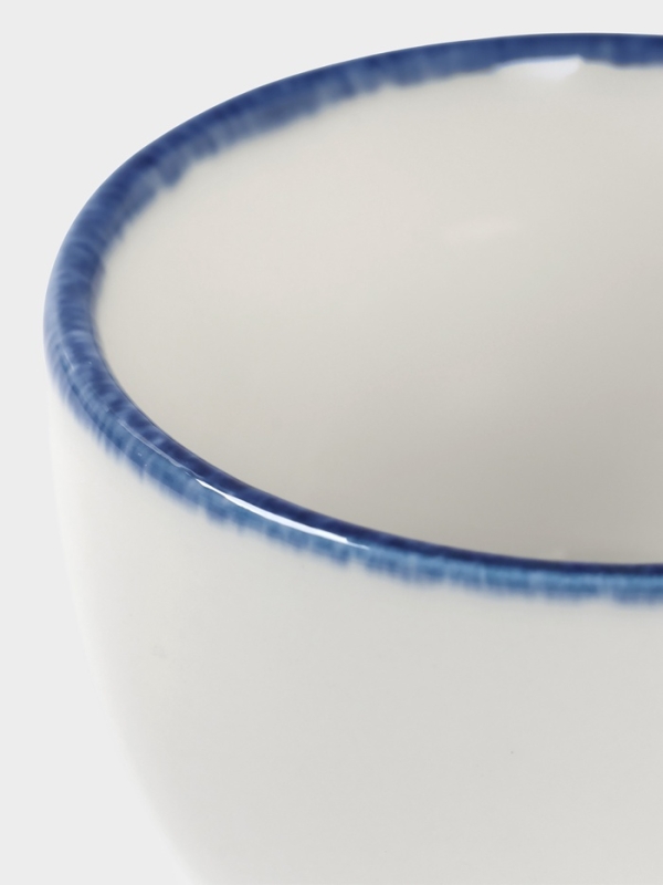 Чайная пара "Blue Lagoon" Magistro 220мл (чашка 12,9х6, блюдце 15,5х2), цвет белый, синий