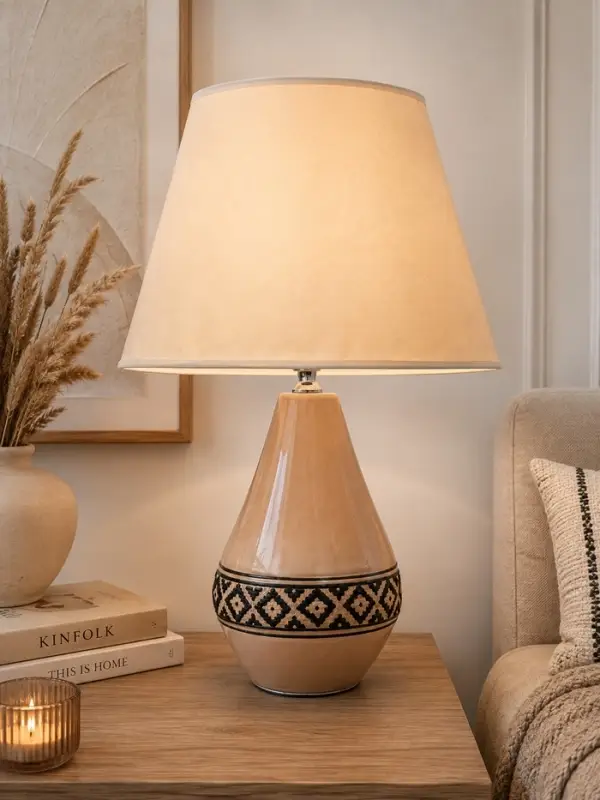 Лампа настольная RISALUX &laquo;Джисела&raquo;, Е14, 40 Вт, 28&times;28&times;39 см