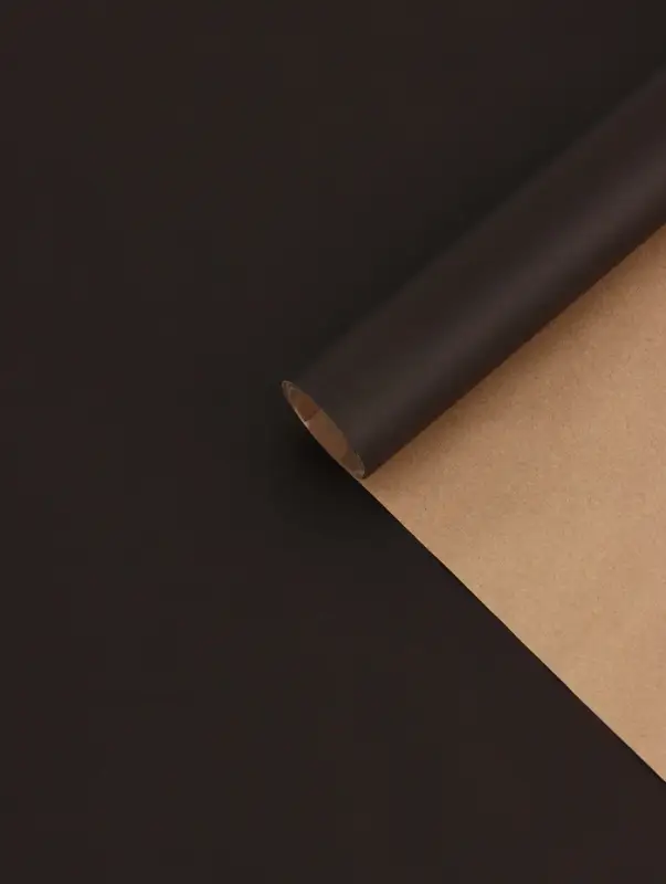 Бумага упаковочная крафт, "МИКС №1", 3 цвета, 0.68&times;5&plusmn;5% м, 70 г