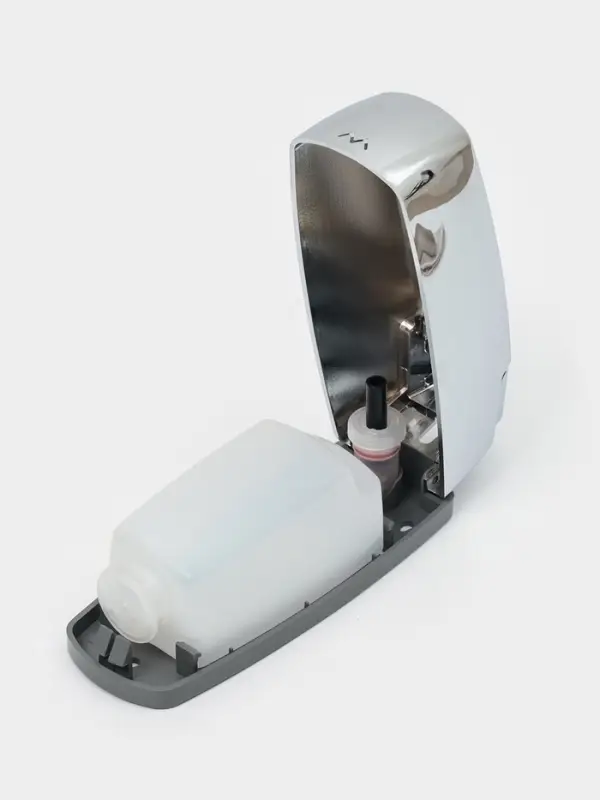 Диспенсер для жидкого мыла SAVANNA, механический, 350 мл, хромированный