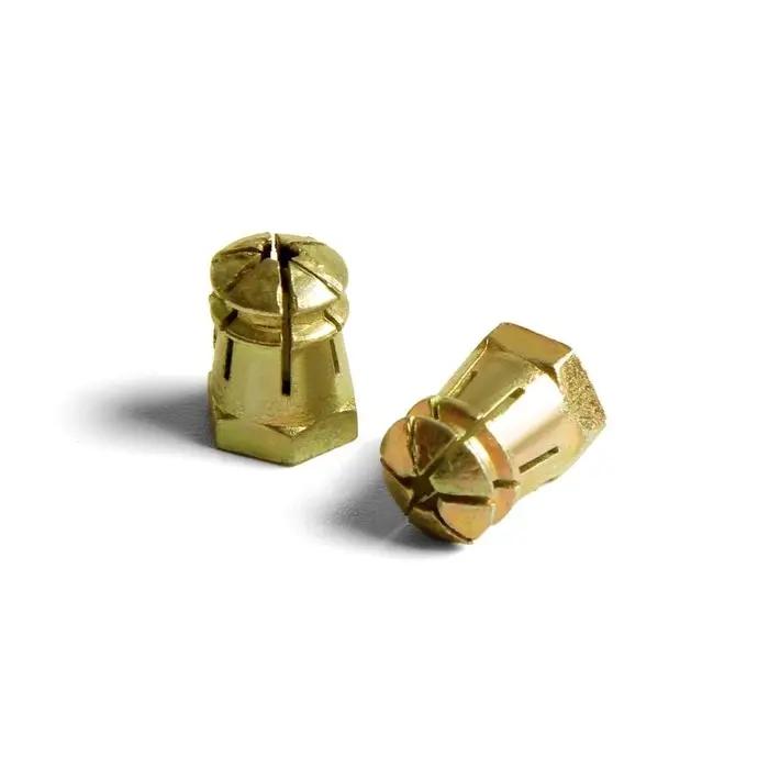 Дюбель ТУНДРА, мебельный, бусола, металлический, оцинкованный, М6, 4 шт