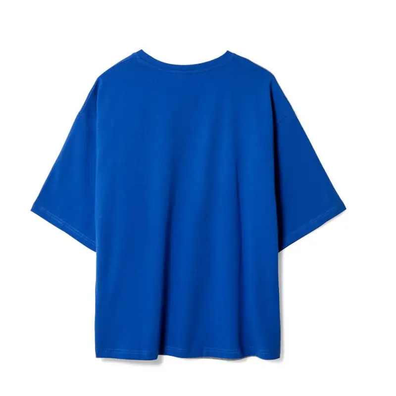 Футболка унисекс оверсайз Street Vibes, ярко-синяя, размер XS/S Футболка унисекс оверсайз Street Vibes, ярко-синяя, размер XS/S