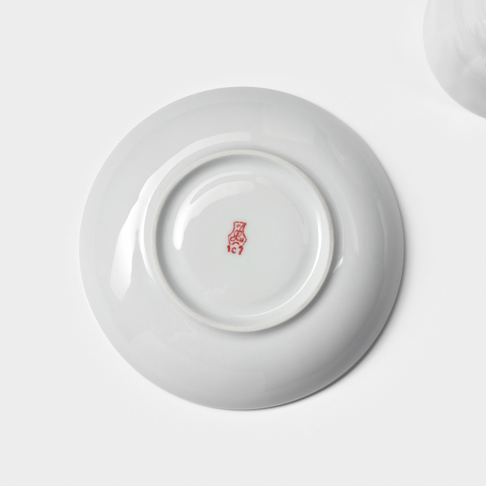 Чайная пара «Тюльпан»: чашка 250 мл, блюдце d=15 см Чайная пара «Тюльпан»: чашка 250 мл, блюдце d=15 см