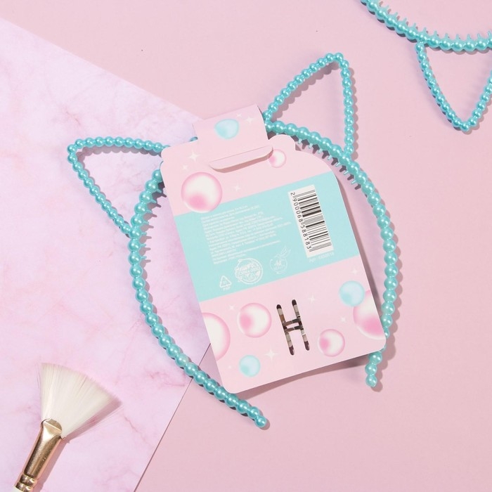 Ободок и заколка для волос «Время быть милашкой» Ободок и заколка для волос «Время быть милашкой»