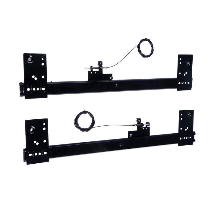 Комплект направляющих для поворотных дверей ТУНДРА L=550 мм., H=35 мм. Комплект направляющих для поворотных дверей ТУНДРА L=550 мм., H=35 мм.