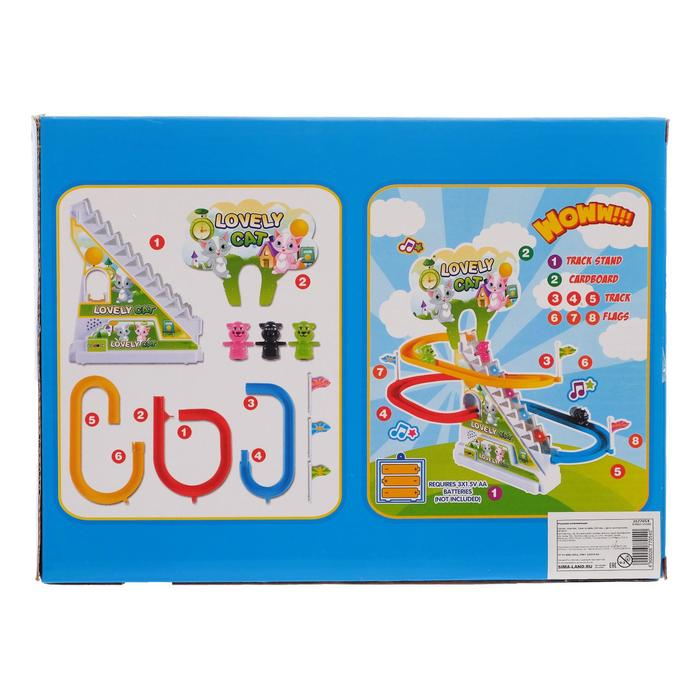 Развивающая игрушка «Котята на лесенке» Развивающая игрушка «Котята на лесенке»