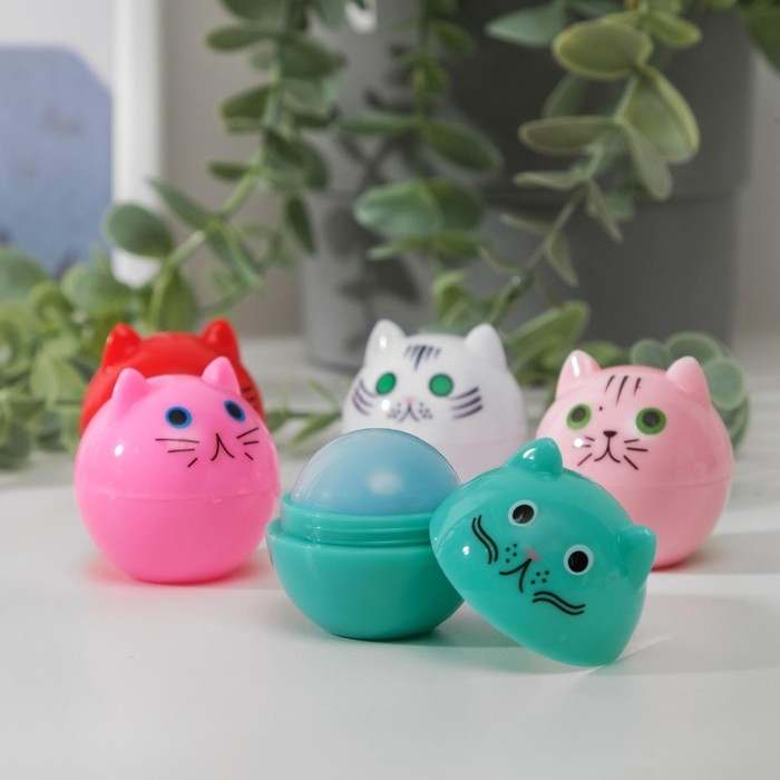 Бальзам для губ "Котёнок", микс