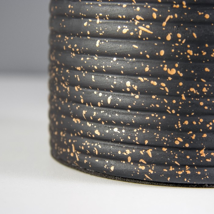 Настольная лампа Настольная лампа "Аквилина" Е14 40Вт черно-золотой 20х20х33 см RISALUX