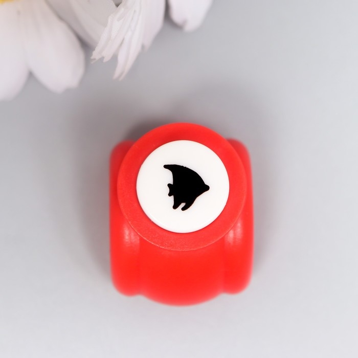 Дырокол фигурный Дырокол фигурный "Рыбка" d=0,8 см МИКС 3х2,5х2,5 см 64071