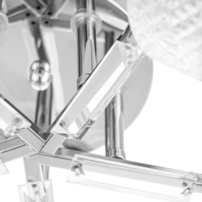 Люстра потолочная Люстра потолочная "Амис" E27 5х40Вт хром 52х52х22см