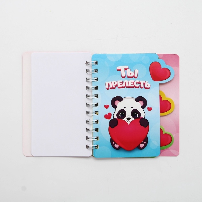Блокнот детский с разделителями А7, 40 листов «Панда» Блокнот детский с разделителями А7, 40 листов «Панда»