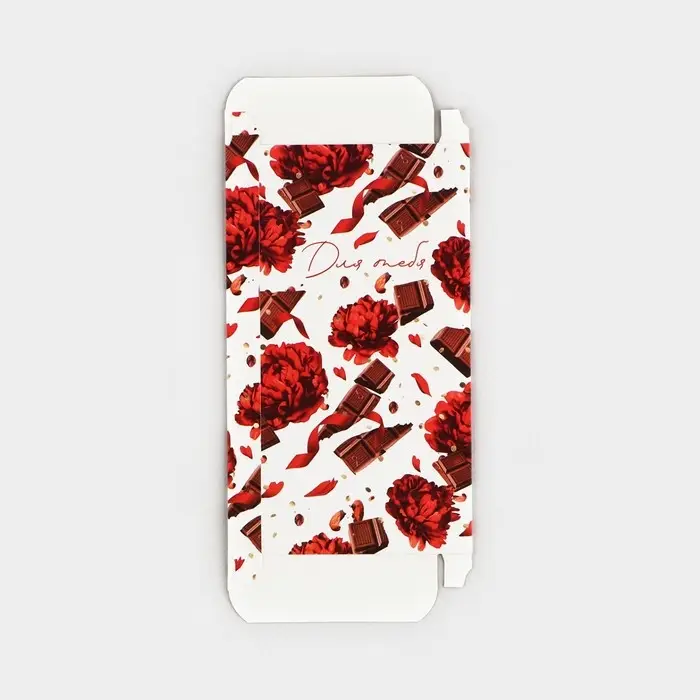 Коробка для шоколада «Для тебя», с окном, 17.3 х 8.8 х 1.5 см Коробка для шоколада «Для тебя», с окном, 17.3 х 8.8 х 1.5 см