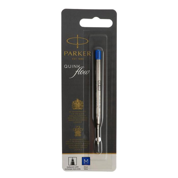 Стержень шариковый Parker QuinkFlow BP Z08 M, 1 мм, синие чернила Стержень шариковый Parker QuinkFlow BP Z08 M, 1 мм, синие чернила
