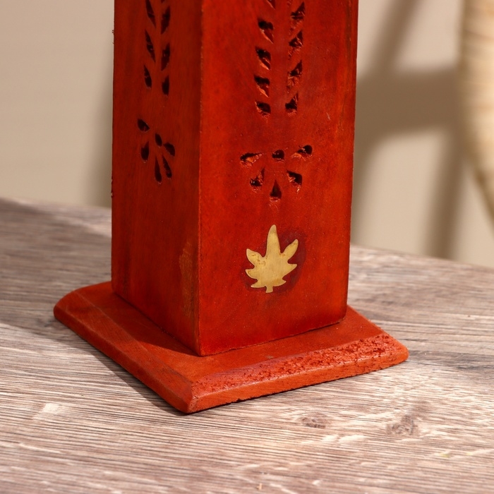 Башня для благовония 30 см, дерево кикар Башня для благовония 30 см, дерево кикар