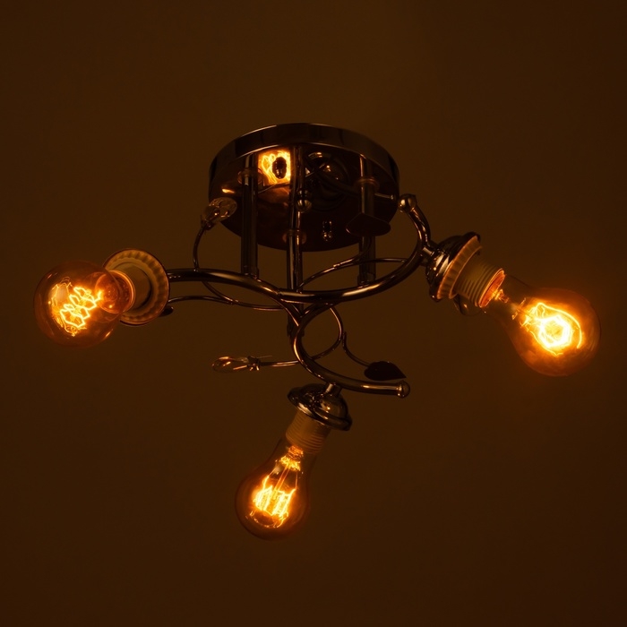 Люстра Люстра "Грета"БП 3х40Вт Е27 Хром МОДЕЛЬ: 2600553