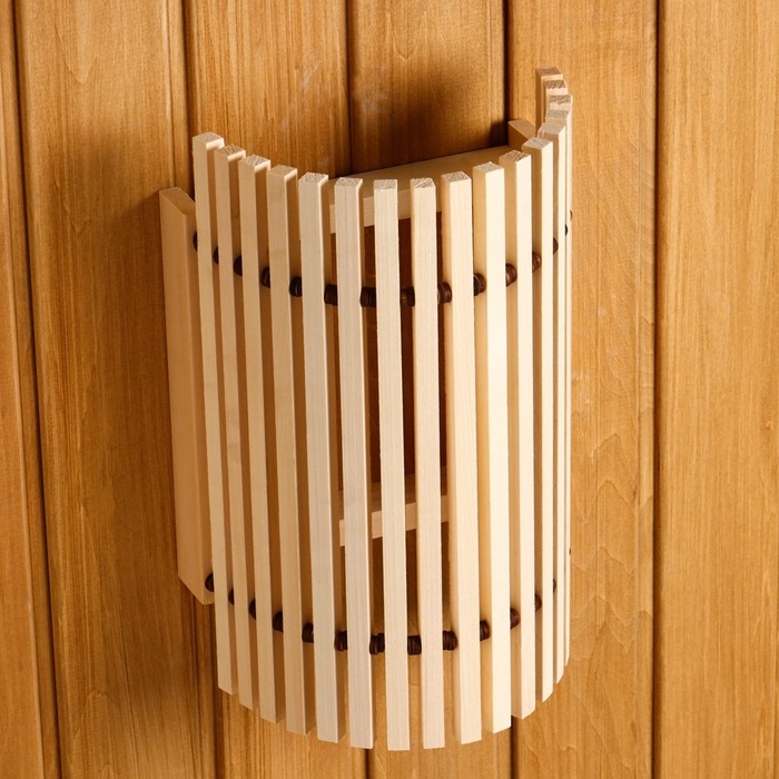 Абажур настенный фигурный, большой, липа, 31,5 х 20,5 х 16,7 см Абажур настенный фигурный, большой, липа, 31,5 х 20,5 х 16,7 см "Добропаровъ"