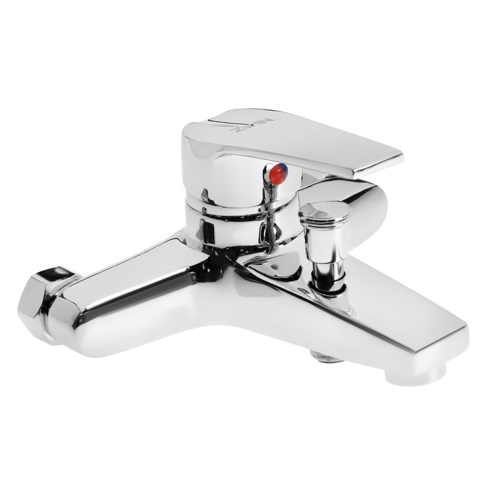 Смеситель для ванны ZEIN Z3840, однорычажный, душевой набор, лейка 5 режимов, хром Смеситель для ванны ZEIN Z3840, однорычажный, душевой набор, лейка 5 режимов, хром