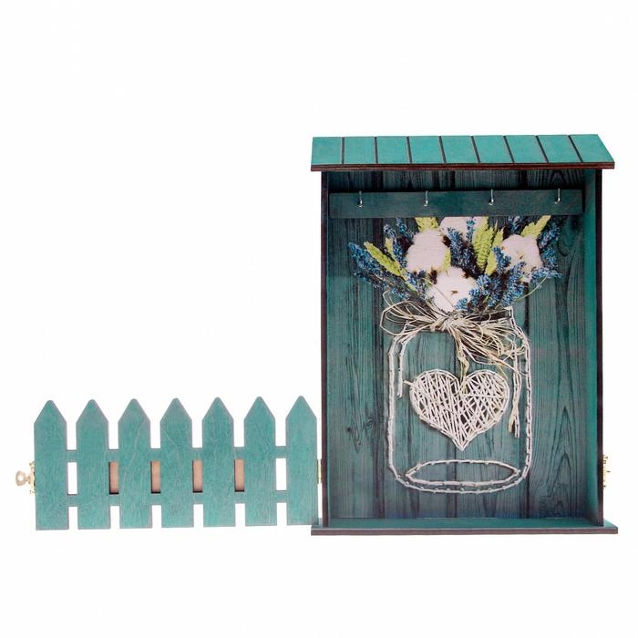 Ключница настенная «Home», баночка, 22,5 х 30,5 х 5,7 см. Ключница настенная «Home», баночка, 22,5 х 30,5 х 5,7 см.