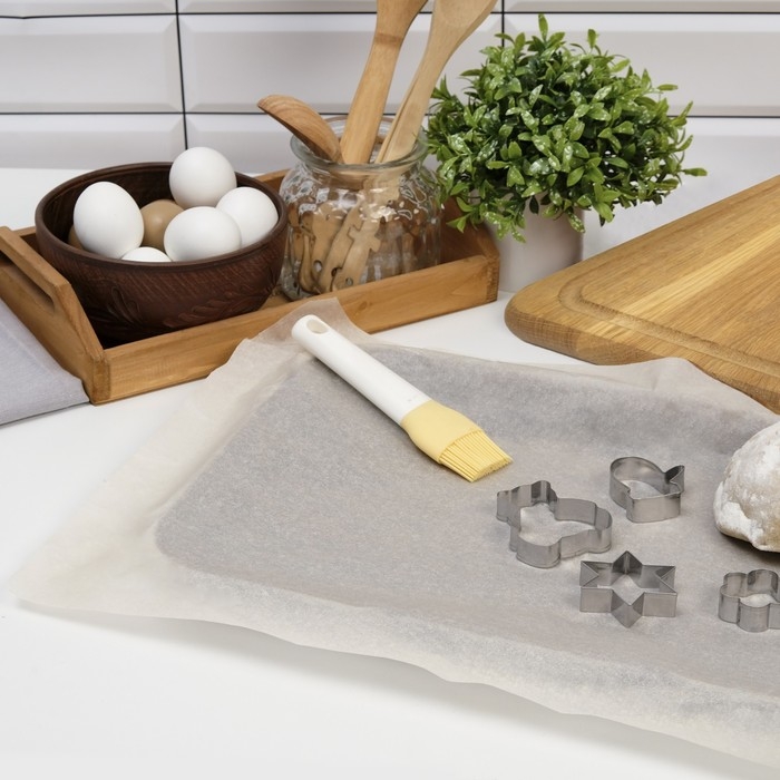 Пергамент для выпечки жиростойкий, марка  Пергамент для выпечки жиростойкий, марка "П", 38 см х 50м