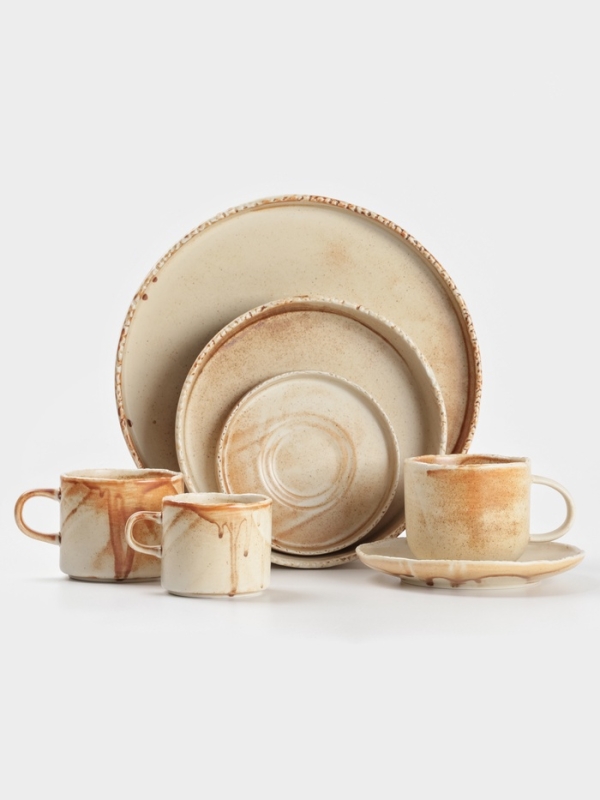 Блюдце Magistro  Блюдце Magistro "Organic brown" 14х1.8 универсальное