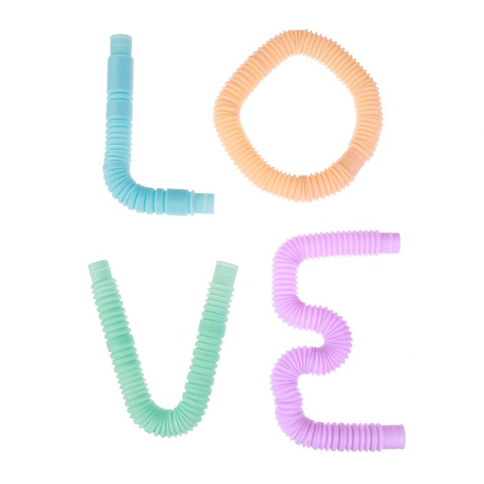 Игрушка-антистресс Pop Tubes, набор 12 шт., цвета МИКС