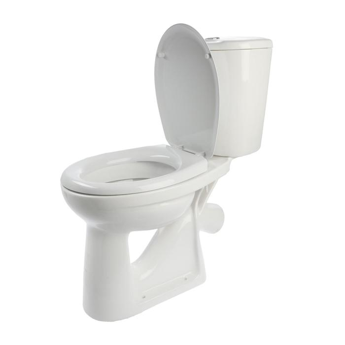 Унитаз компакт ЛЗСФ Унитаз компакт ЛЗСФ "Комфорт Стандарт NEW", нижняя подводка, сиденье, кнопка