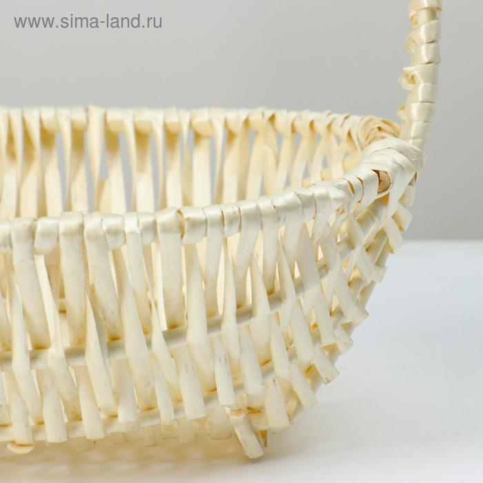 Корзина плетеная, 33х28х12/32, лоза Корзина плетеная, 33х28х12/32, лоза