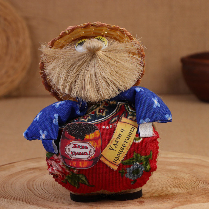Оберег «Домовой Нафаня», 15 см, микс Оберег «Домовой Нафаня», 15 см, микс