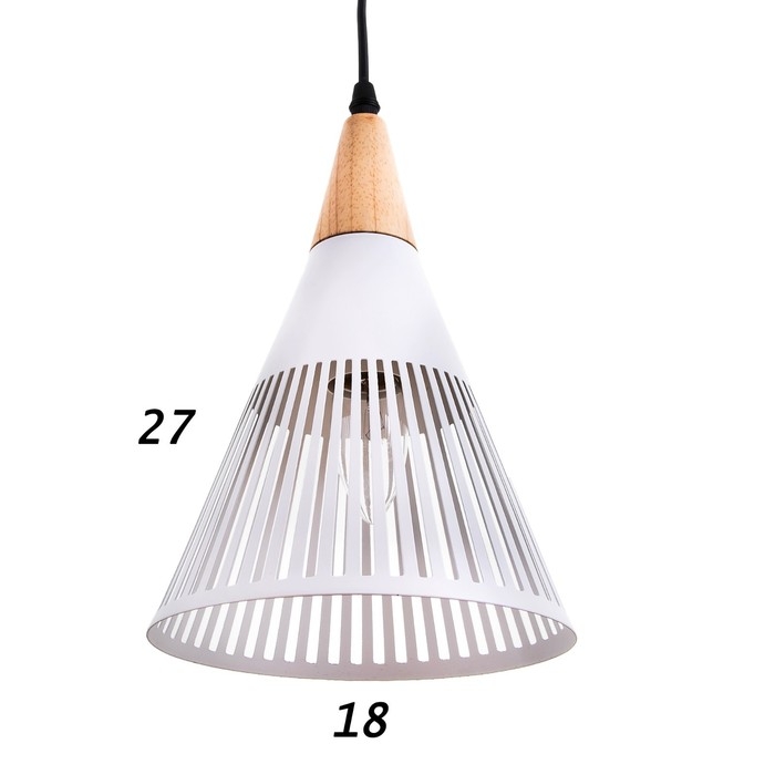 Светильник BayerLux 2234/1WT E27 40Вт белый 20х20х100 см