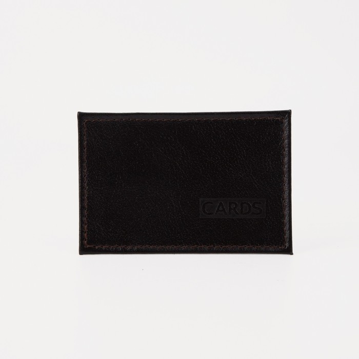 Картхолдер, цвет коричневый Картхолдер, цвет коричневый