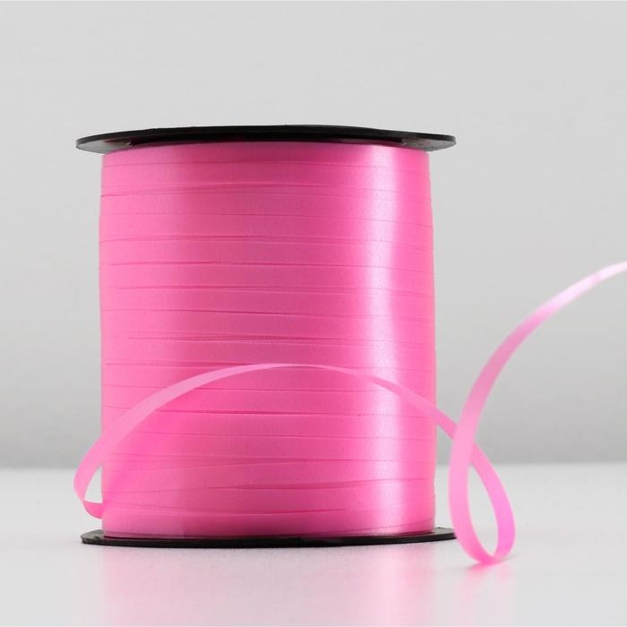 Лента упаковочная простая, розовая, 0,5 см х 225 м Лента упаковочная простая, розовая, 0,5 см х 225 м