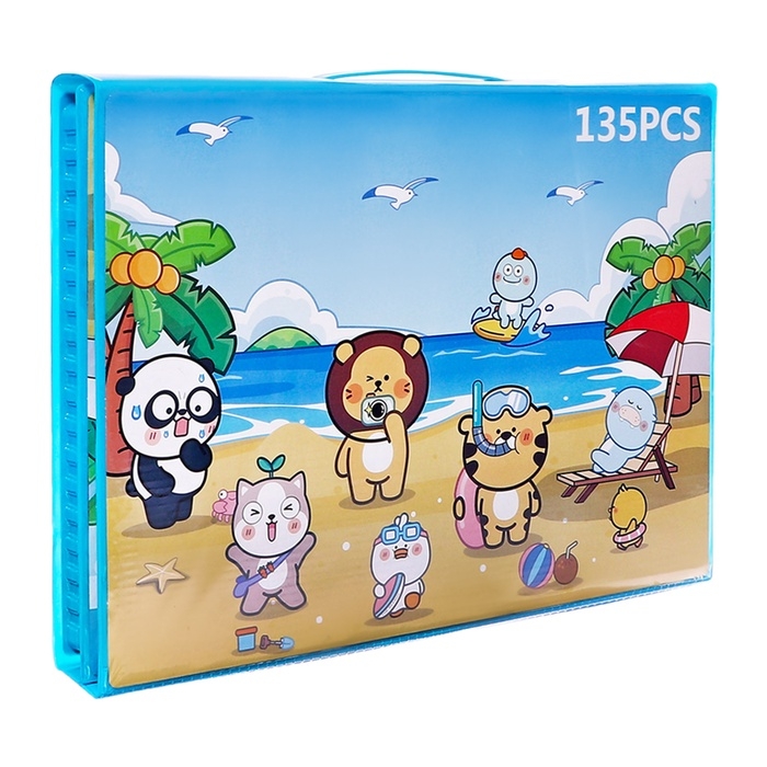 Набор для рисования Зверушки Синий