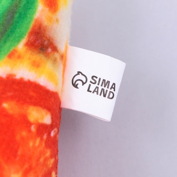 Игрушка для собак с пищалкой «Пицца» из текстиля, 11,5 х 14 см Игрушка для собак с пищалкой «Пицца» из текстиля, 11,5 х 14 см