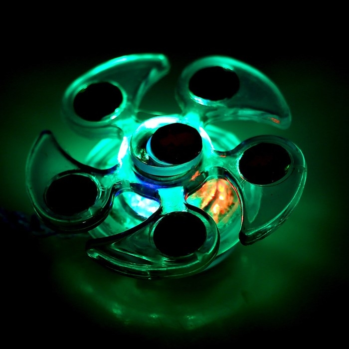 Спиннер «Украшение» световой, виды МИКС