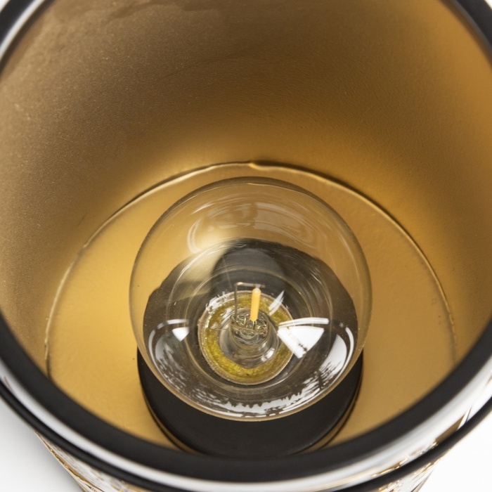 Светильник Светильник "Ночной лес" LED 3хААА черный 12х12х20,5см