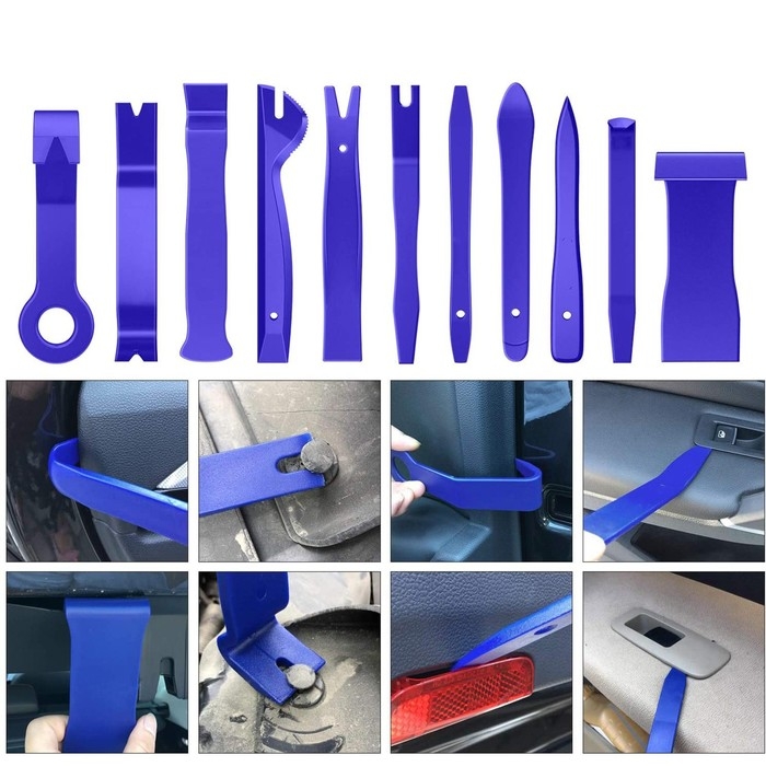 Набор инструмента по пластику, 19 предметов, в сумке Набор инструмента по пластику, 19 предметов, в сумке