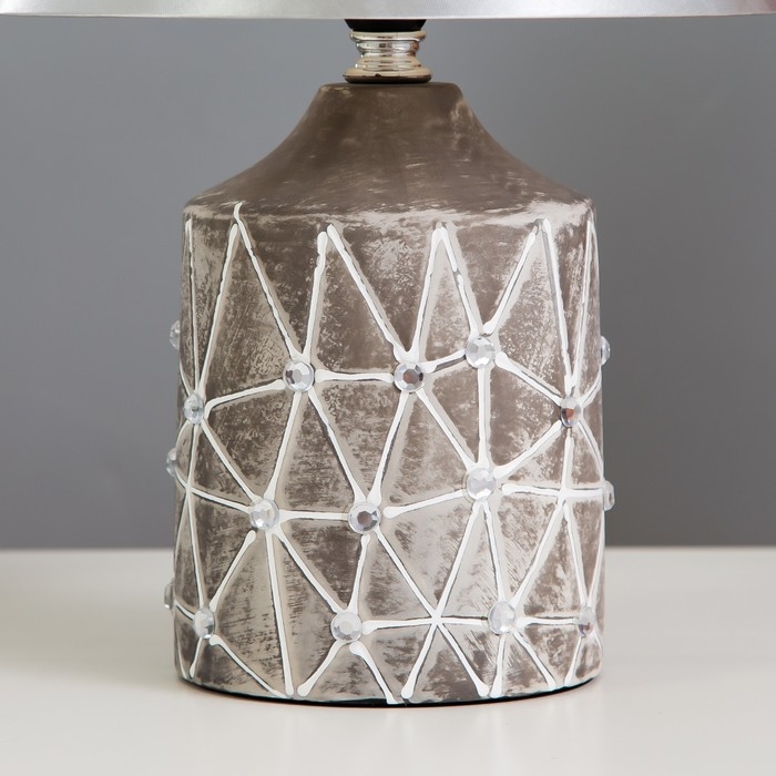 Настольная лампа Настольная лампа "Аззерра" Е14 15Вт 20х20х32 см RISALUX