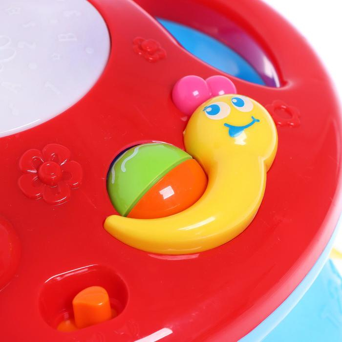 Детский музыкальный столик/подвеска 2 в 1, звуковые эффекты, работает от батареек Детский музыкальный столик/подвеска 2 в 1, звуковые эффекты, работает от батареек