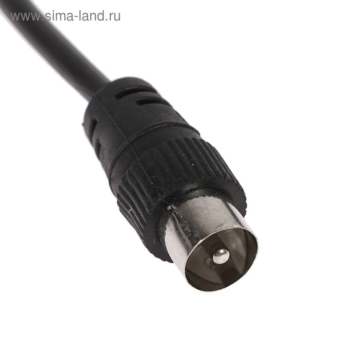 Антенна цифровая, комнатная, пассивная, 3 секции, 60 см, на подставке, кабель 1 м Антенна цифровая, комнатная, пассивная, 3 секции, 60 см, на подставке, кабель 1 м