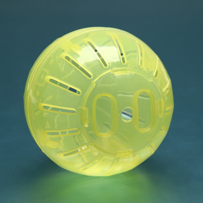 Шар для грызунов 10 см, жёлтый Шар для грызунов 10 см, жёлтый