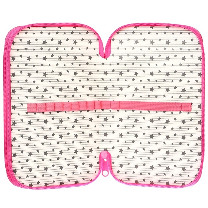 Пенал 2 секции,125х205х40 мм, ламинированный картон, Минни Маус и единорог Пенал 2 секции,125х205х40 мм, ламинированный картон, Минни Маус и единорог