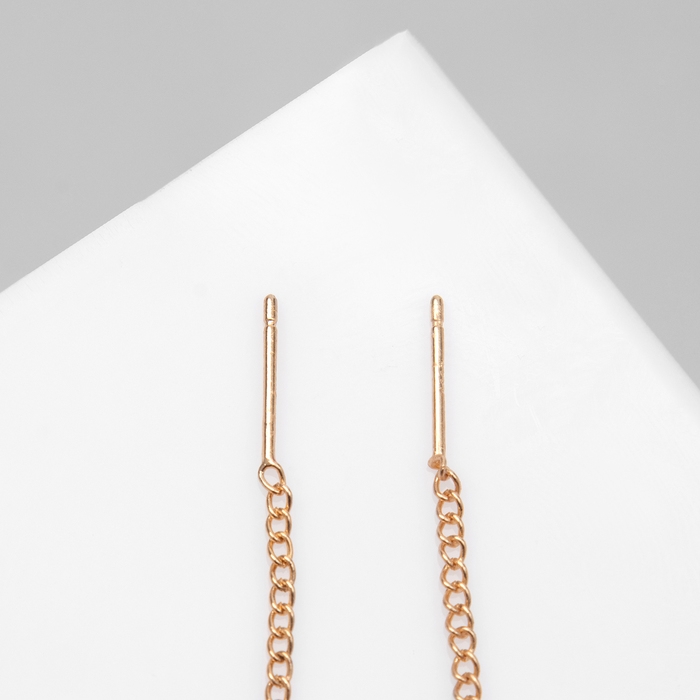 Серьги висячие со стразами «Цепочки» элегант, цвет МИКС, 5,2 см Серьги висячие со стразами «Цепочки» элегант, цвет МИКС, 5,2 см