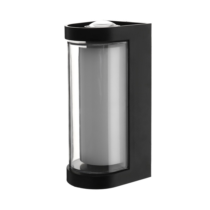 Светильник фасадный «Лампа», FSD-061, 8 Вт, 3000К, IP65, 220 В, пластик, черный Светильник фасадный «Лампа», FSD-061, 8 Вт, 3000К, IP65, 220 В, пластик, черный