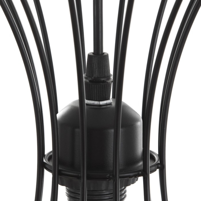 Светильник BayerLux "Анетта" Е27 40Вт черный 16х16х23-123см