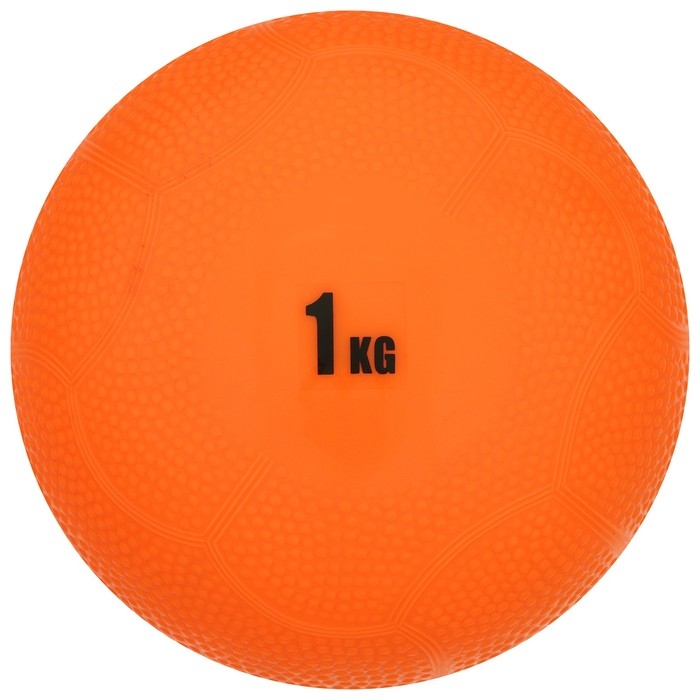 Медицинбол ONLYTOP, 1 кг Медицинбол ONLYTOP, 1 кг