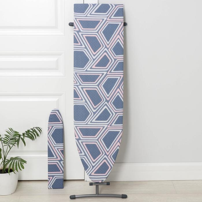 Доска гладильная Nika «Лина 2», 107×29 см, два положения высоты 70, 80 см, цвет микс Доска гладильная Nika «Лина 2», 107×29 см, два положения высоты 70, 80 см, цвет микс